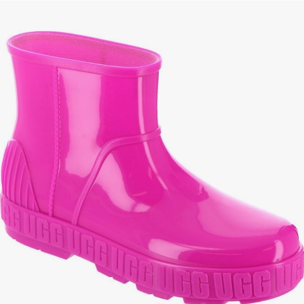 UGG K Drizlita Kids Fuchsia Rain Boots